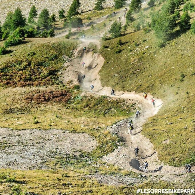 T2 + Coin Montagne - Wifi/Piscine - Les Orres 1800 Leilighet Eksteriør bilde