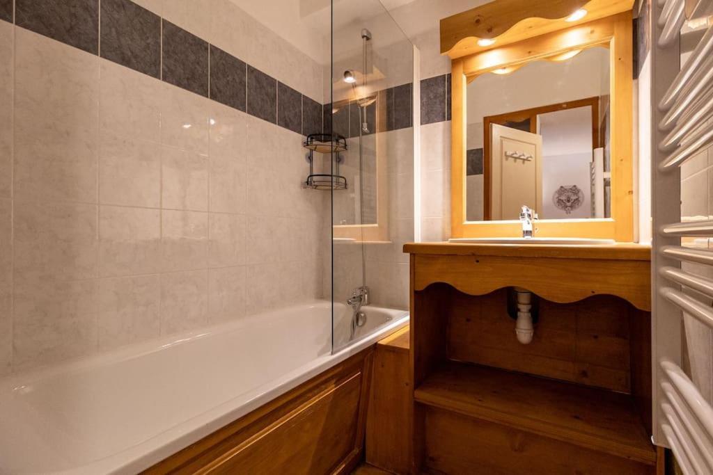 T2 + Coin Montagne - Wifi/Piscine - Les Orres 1800 Leilighet Eksteriør bilde