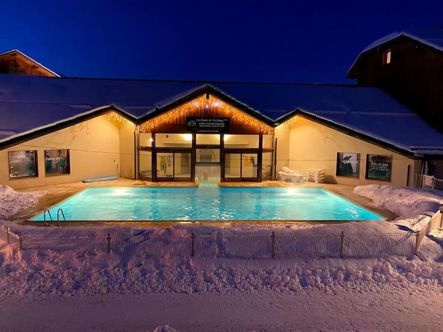 T2 + Coin Montagne - Wifi/Piscine - Les Orres 1800 Leilighet Eksteriør bilde